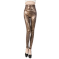 Hot Sales Leopard Print Tight Leather Pants Womens